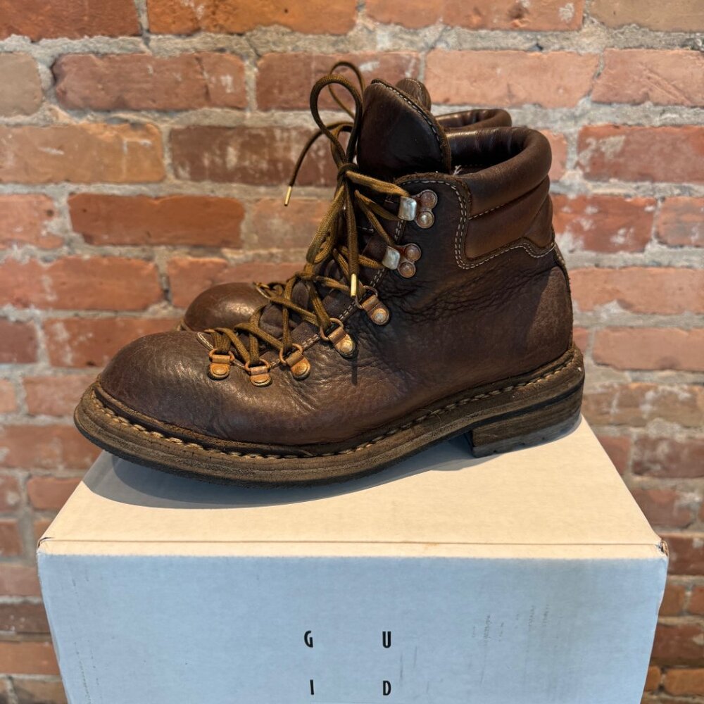Guidi 19 Hiking Boots – Brown Full Grain Leather